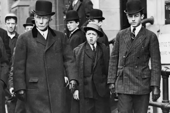 john rockefeller looking mean